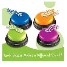 Learning Resources Answer Buzzers - Set of 6 - Tested  Working