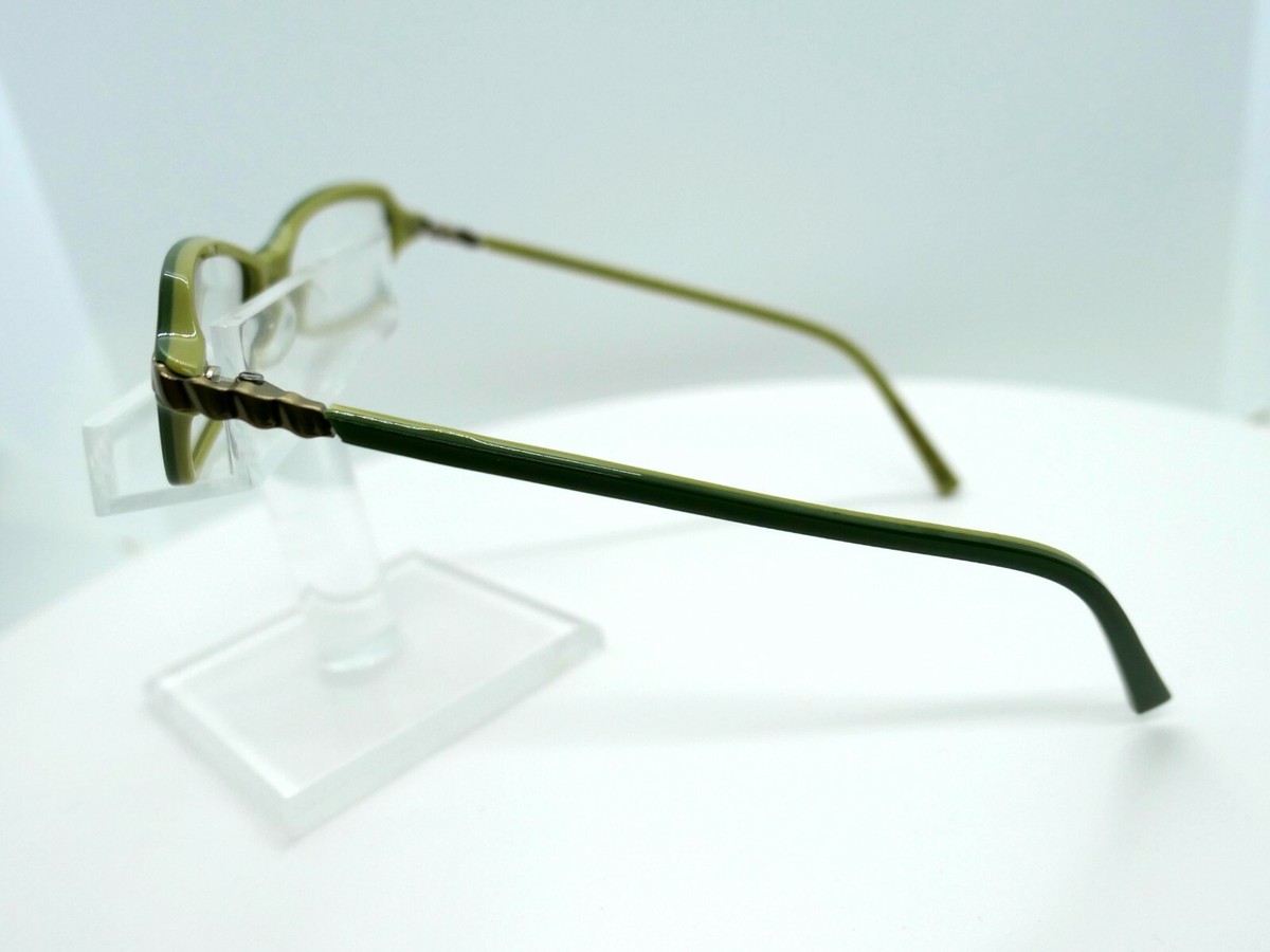 Kata Eyewear Style 94 Deep Moss Authentic Eyeglasses 50-18-135 Retro Slim Cat-Eye Sunglasses VK2445 main image 3