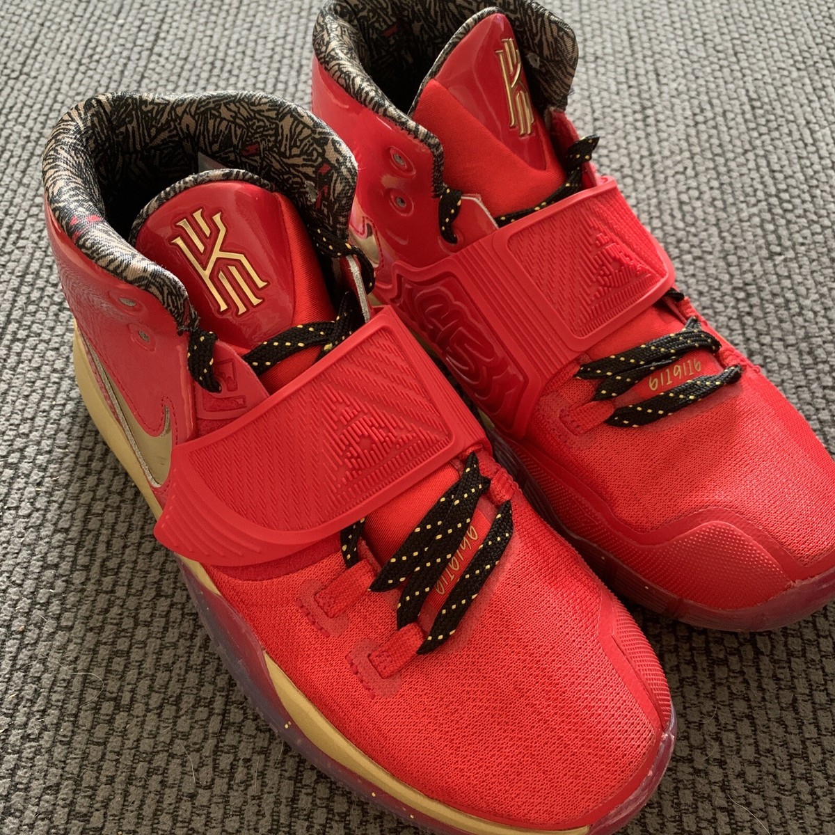 kyrie irving shoes 6 red