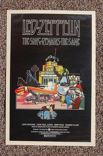 Poster Lobby Card Led Zeppelin La canzone rimane la stessa