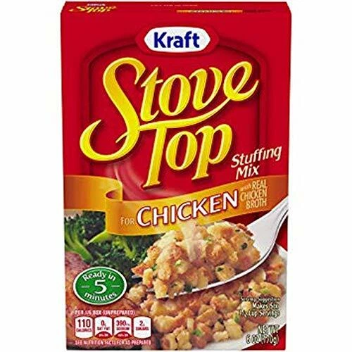 Stove Top Chicken Stuffing Mix 6 oz Box