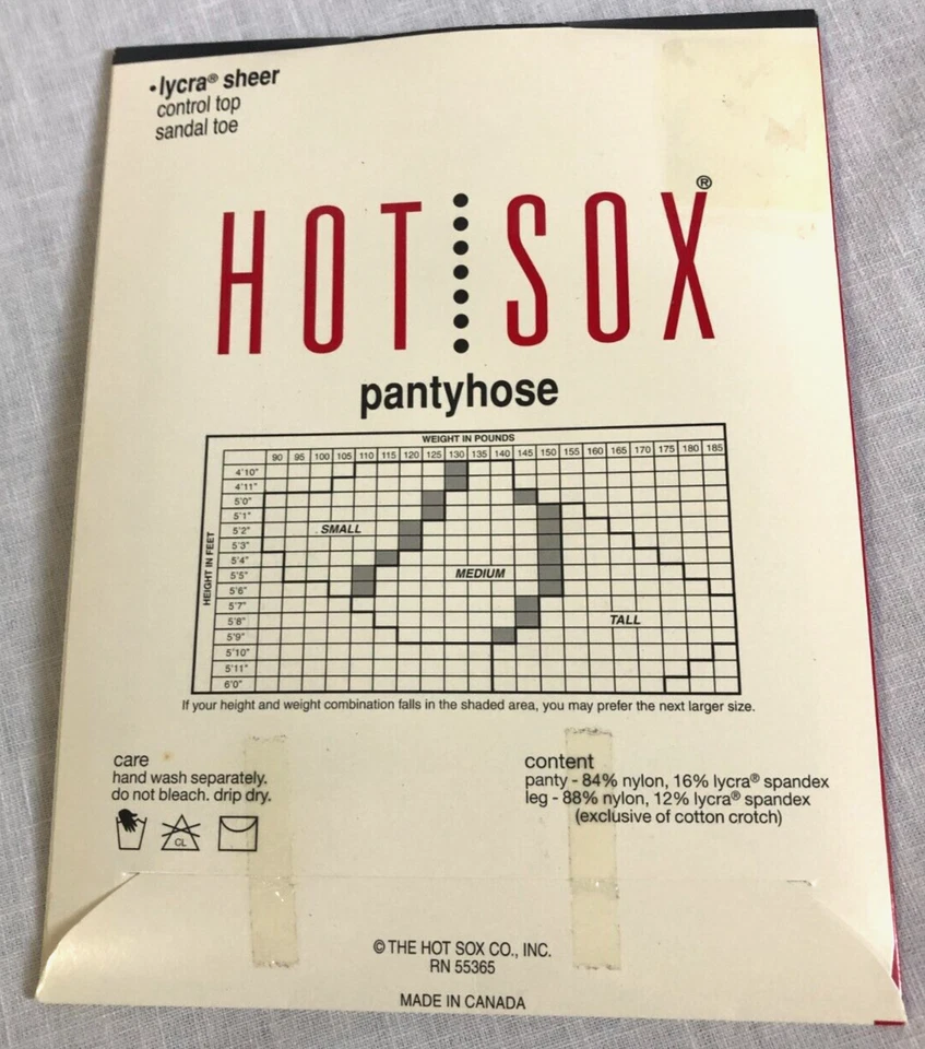 Hot Sox Pantimedias Lycra Control Transparente Top Sandalia Puntera Azul Marino Mediano Nuevo Foto 2 de 4