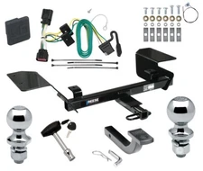 Reese Trailer Tow Hitch For 06-13 Chevy Impala Wiring 2" and 1-7/8" Ball + Lock