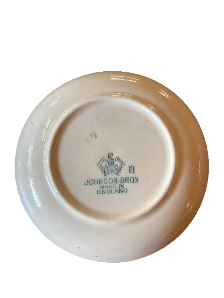 Johnson Brothers 4” Pat Butter/bolsa de té plato de repuesto casa de campo inglesa Foto 2 de 2