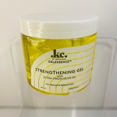 Keracare Curl Essence Gel Strengthening Gel Extra Virgin Olive Oil 16 Oz