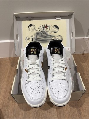 Jordan Stadium 90 'White Metallic Gold' Black DX4397-170 Men's Sz