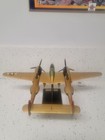 2003 Danbury Mint  Lockheed P-38 Lightning  Airplane WW2 Model Plane COA Receipt — photo 4