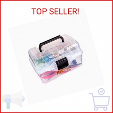 ArtBin 6890AG Small Project Box, Portable Art  Craft Organizer with Lift-Out Tr