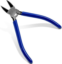 6 Inch Diagonal Cutting Pliers Wire Cutters Flush Cutters for Jewelry Crafting