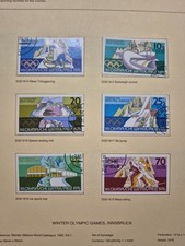 1975 Winter Olympics Games - Innsbruck, Austria Set, C.T.O 