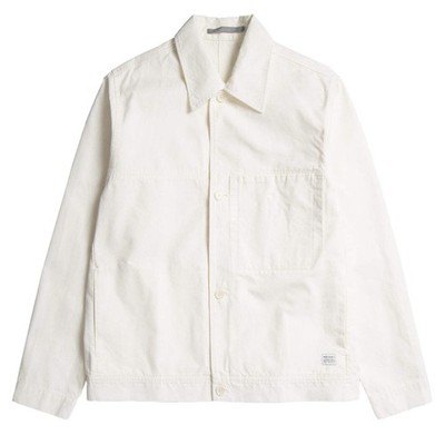 Norse Projects Marcus Canvas Overshirt Ecru