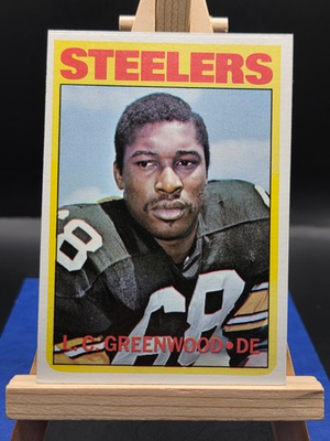 #ad #ad 1972 Topps #101 LC Greenwood RC Rookie Pittsburgh Steelers $12.99