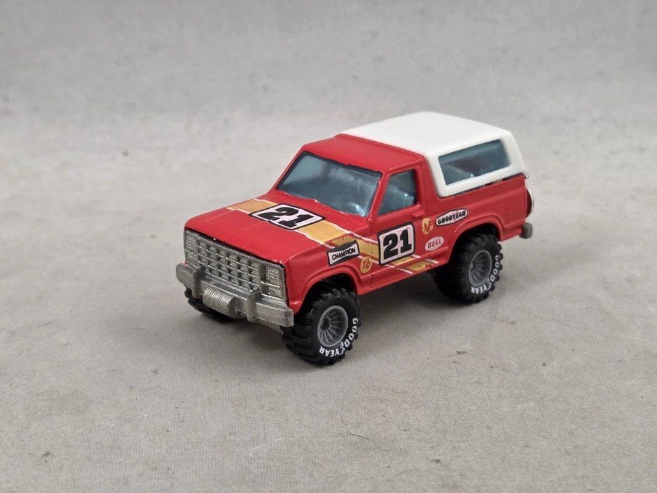 Hot Wheels Real Riders Ford Bronco 1980 ca. 1:58 graue Felgen - Bild 1 von 4