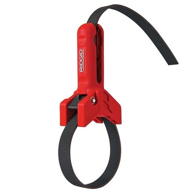 RIDGID 42478 STRAPLOCK Pipe Handle 7'' Strap Wrench, Red 
