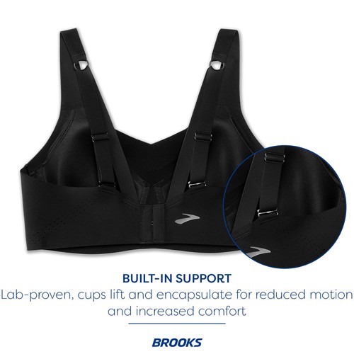 Brooks Women's Underwire Sports Bra for High Impact Running, Workouts & Sports - Picture 5 of 6