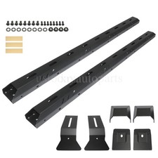 Fit For 2007-2024 Jeep Wrangler Jk Jl Gladiator Jt 24 Door Roof Rack Cross Bars