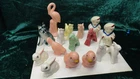 LOT of 16 Vintage Shawnee Pottery Figurines     Mini Miniature ~ 1940's