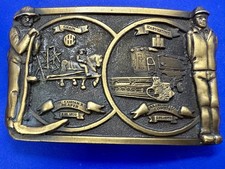 International Harvester IH Reaper Axial Flow Combine Spec Cast Belt Buckle