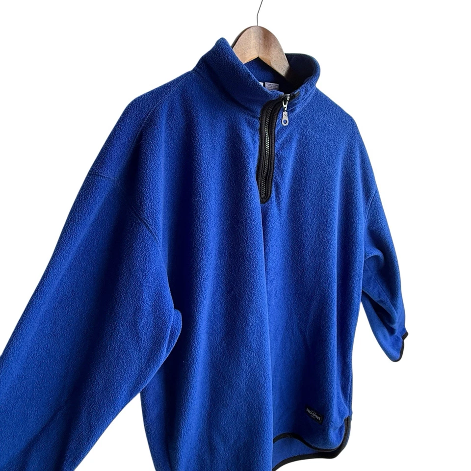 Chaqueta Pullover Prospirit Polar Talla L/XL 1/4 Bolsillos con Cremallera 100% PoliésterB-22 Foto 2 de 4