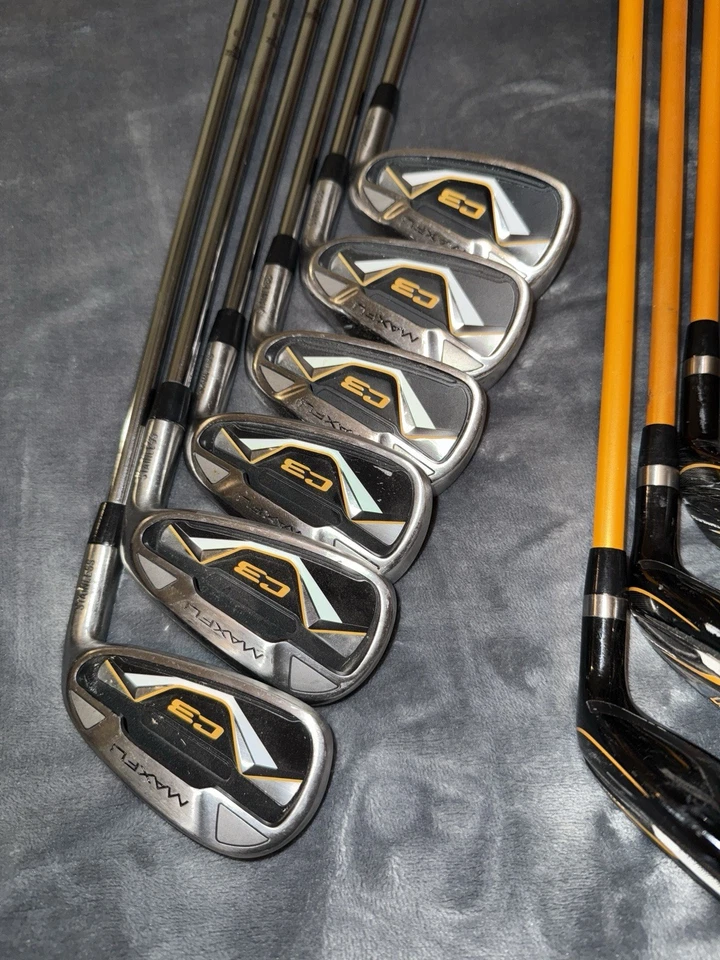 MAXFLI C3 Hybrid 3i 4i 5i RH Graphite ProForce V2 IRON SET 6 7 8 9 P G Steel - Image 2 of 4