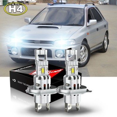 For Subaru Impreza 1993-1997 2X 9003 Front LED Headlight Bulbs High Low Beam C9B