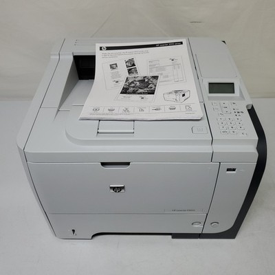 HP LaserJet P3015DN Mono Printer 4.3K Pages LOW USE FULL TONER Duplex Network