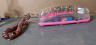 Vintage Clear Telephone Landline Push Button Pink 1980s Wall or Table