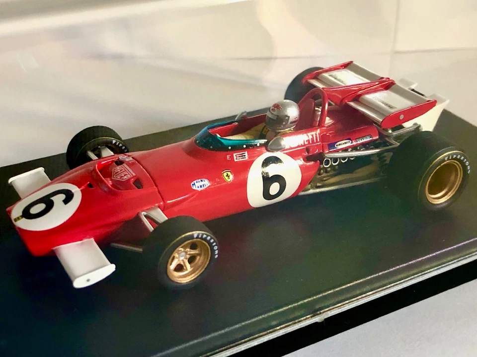 F1 1/43 Looksmart LSRC102 Ferrari 312B N°9 Andretti Winner South Africa GP 1971 - Immagine 3 di 4