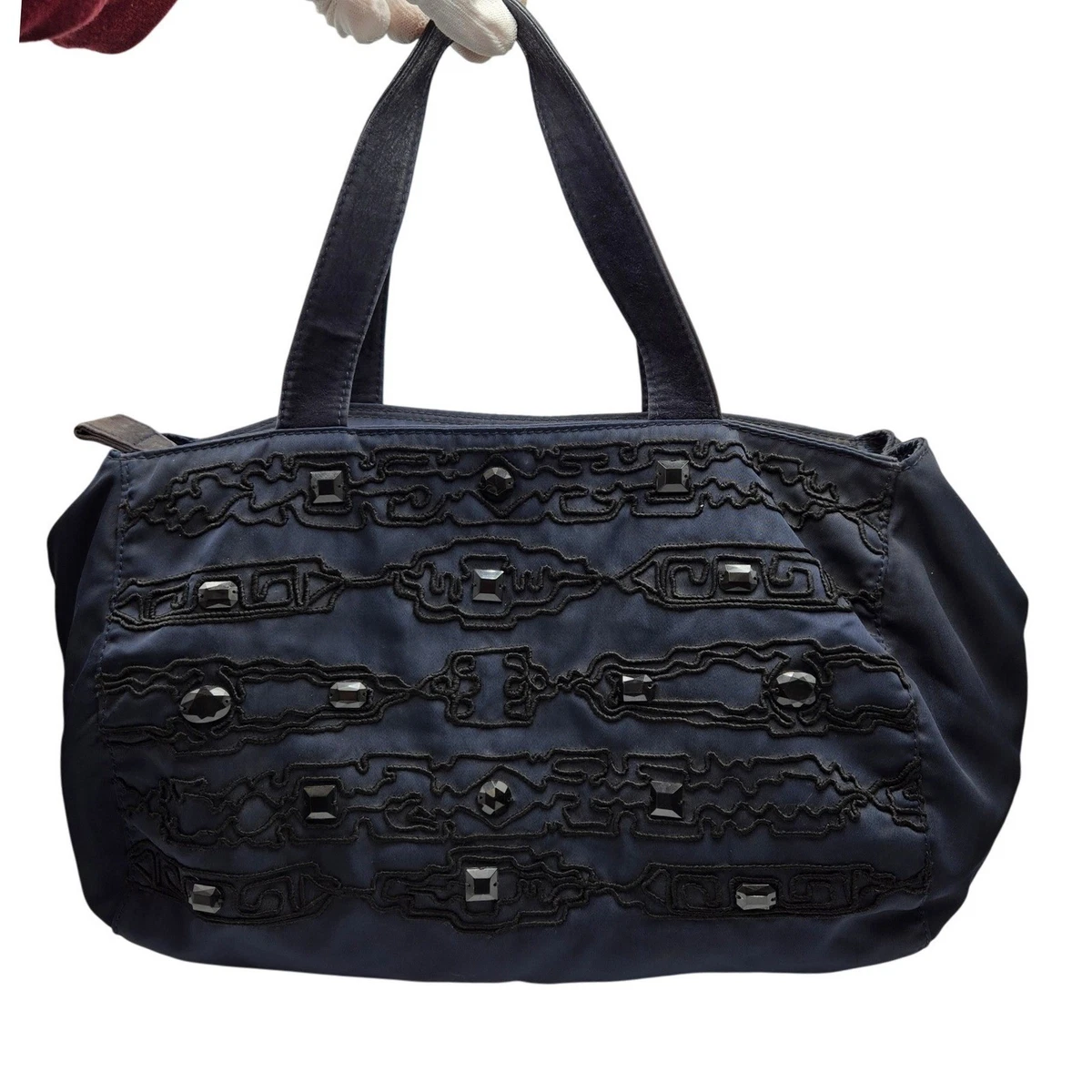 PRADA Tessuto Nylon Exterior Tote Bags & Handbags for Women for