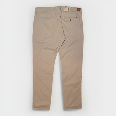 EDWIN 55 CHINO Cadet Sand Heavy Stone Washed W36 L32