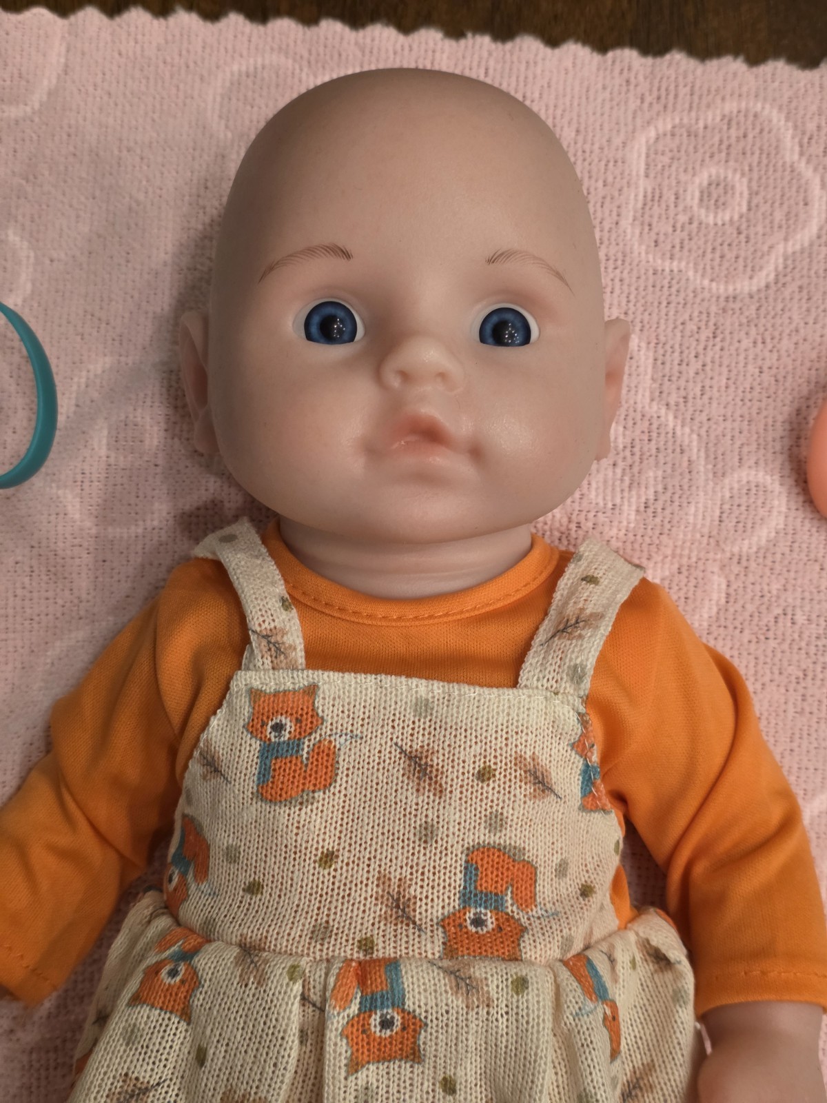NEW Realistic Happy Doll Newborn 16" Baby Silicone Lifelike 