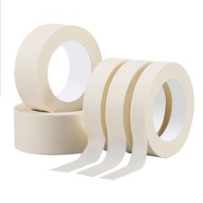 Masking Tape Malerkrepp Malerband Malerband Band Wei&szlig; 10mm 50m