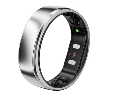 RingConn Gen 2 Air UltraThin AI Smart Ring Galaxy Silber 12 Tage Größe 11 UVP 349£