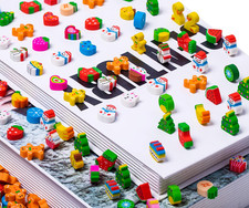 Mini Erasers for Kids Bulk, 300 PCS Animal Fun Pencil Erasers for 100th Day of