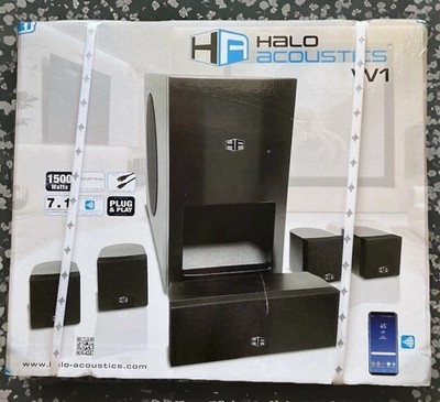 Halo Acoustics W1 Wireless Speaker   Brand New Sealed in Original Packaging BNIB