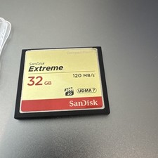 SanDisk 120MB/s Extreme S 32GB CompactFlash CF Memory Card SDCFXS-32G 32 GB