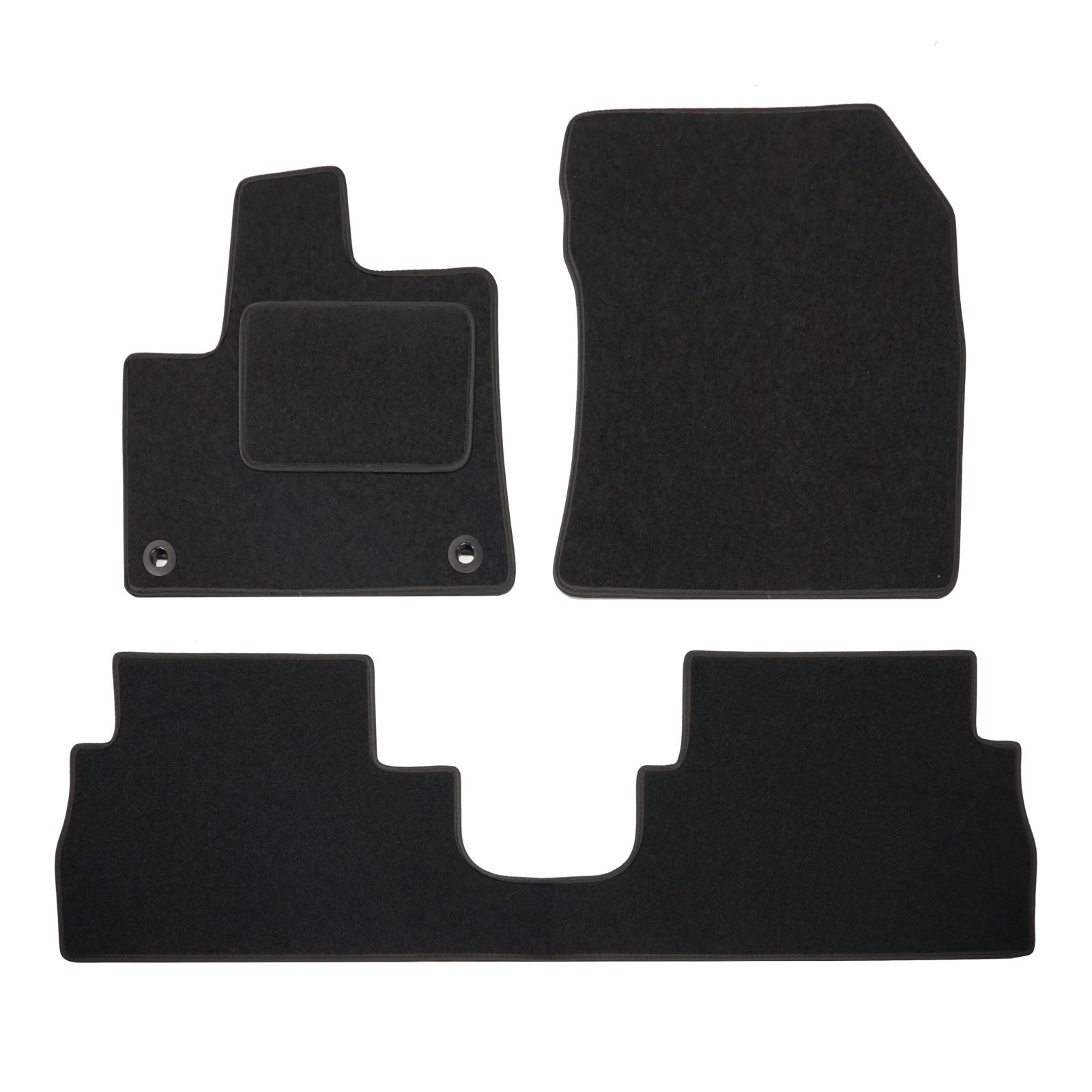 Tapis de sol sur mesure Fiat Doblo 2022 en velours pour artisans et familles