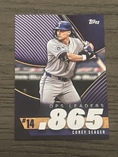 2025 Topps OPS Bests Corey Seager #OPS-14 Rangers
