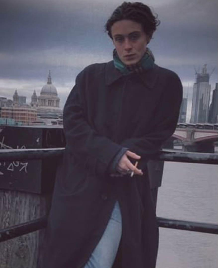 belle jardiniere vintage tweed coat 30s