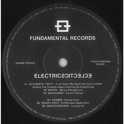 V.A. - Electric Eclectics (Vinyl 12'' - 2020 - ES - Original)