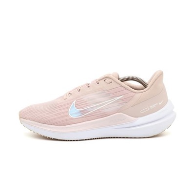 Nike Damen Air Winflo 9 Schuh Rosa Textil Niedriger Schaft Laufschuh EU 40