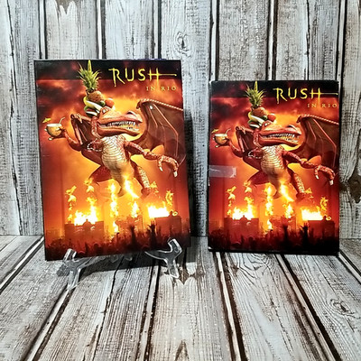 Rush in Rio (DVD, 2003) Live Concert with Slipcase and Booklet Ships Fast!