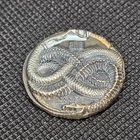 1/2 oz .999 Silver Black Hand Bullion BHB Custom Snake Pour