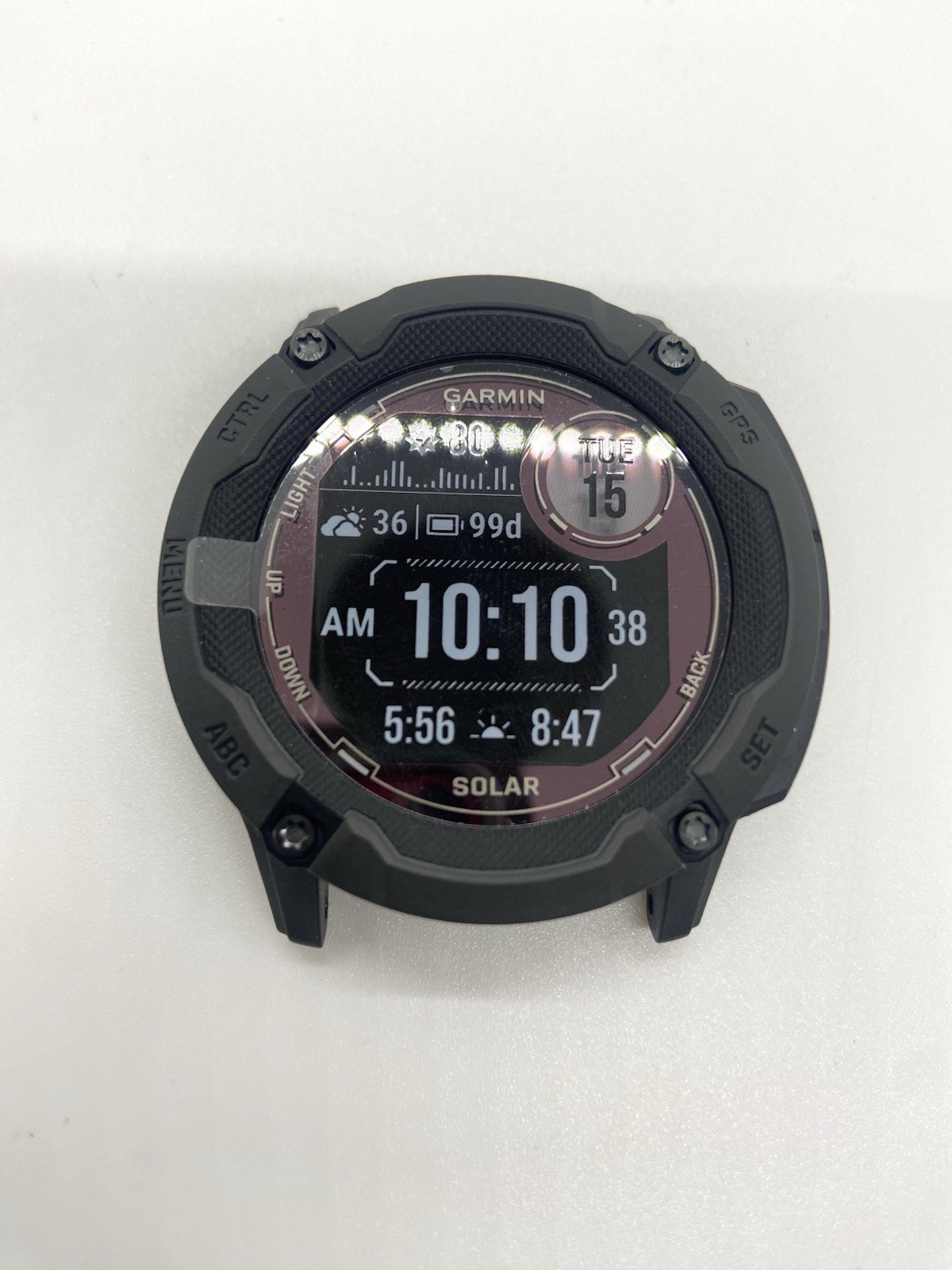 Garmin Instinct 2X Solar Rugged GPS Smartwatch in Black Graphite - Check Description-image