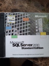 Microsoft SQL Server 2000 edición estándar con clave de producto