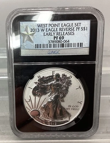 2013 W American Silver Eagle - NGC - Reverse PF 69 - Early Releases