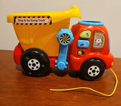 Vtech Drop and Go Dump Truck toddler toy TRUCK ONLY TESTED WORKS