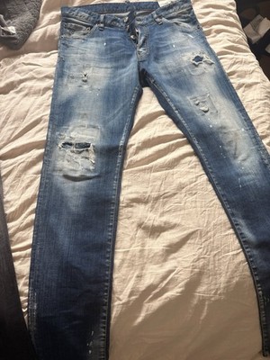Dsquared2 Men s Jeans Preform 2 Pair Black And Blue