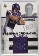 2010 Panini Rookies & Stars Freshman Orientation Jerseys /299 Toby Gerhart 0l2q