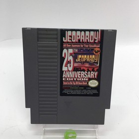 Jeopardy 25th Anniversary (Nintendo NES, 1990) CIB Rare Poster